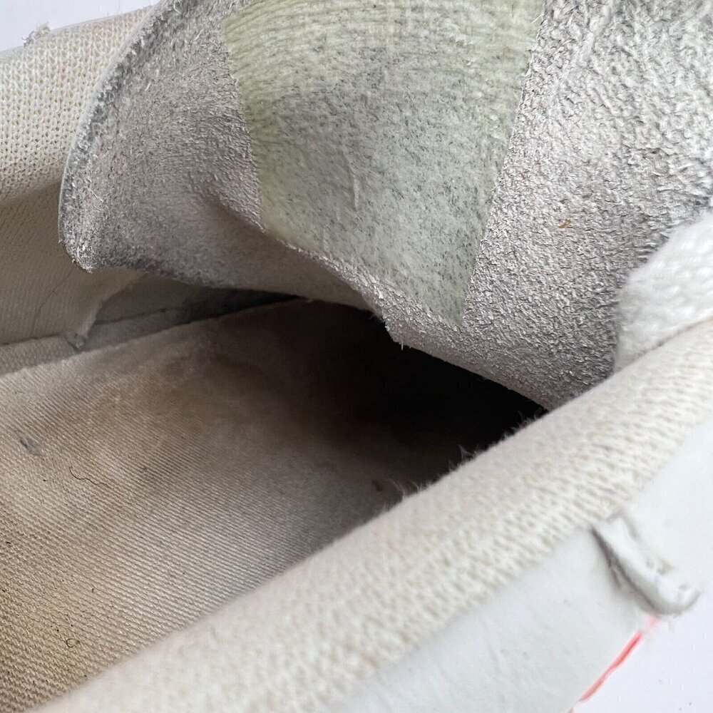 Veja V-10 Women Size 9 White Black Leather Red V Logo Casual Training Shoes - Picture 11 of 14